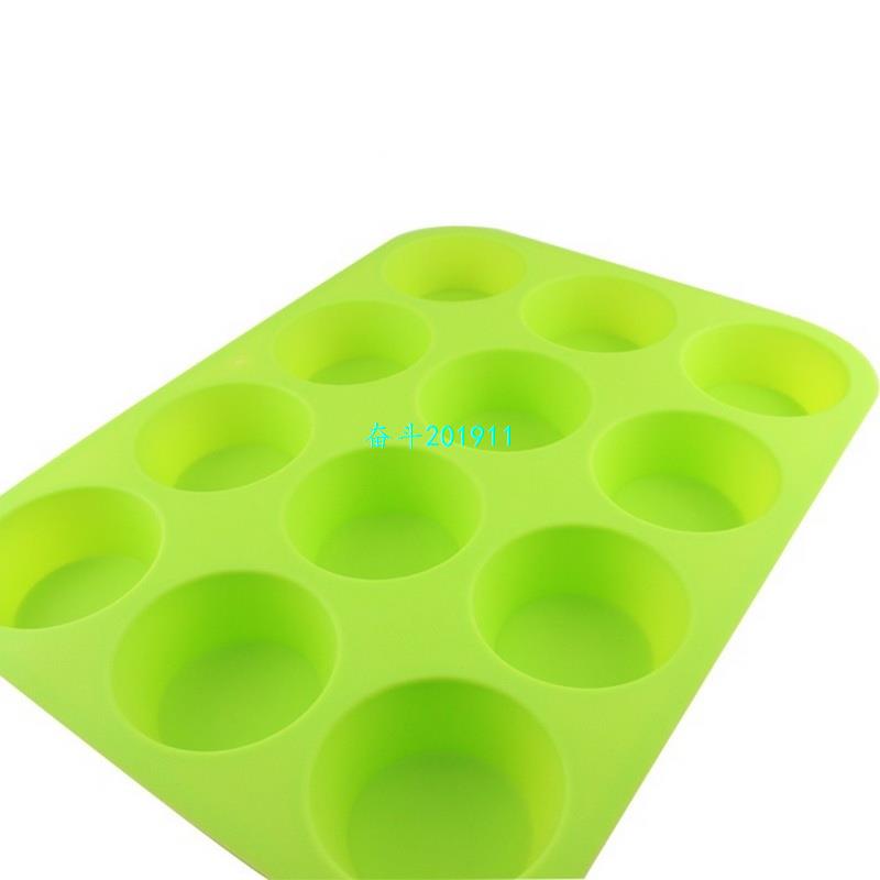 Hoomall 12Grids Bakeware Lattices Silicone Mold Cake Fondant