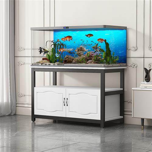 鱼缸底座金属底架欧式客厅小型鱼缸架子铁艺水族箱家用鱼缸底柜