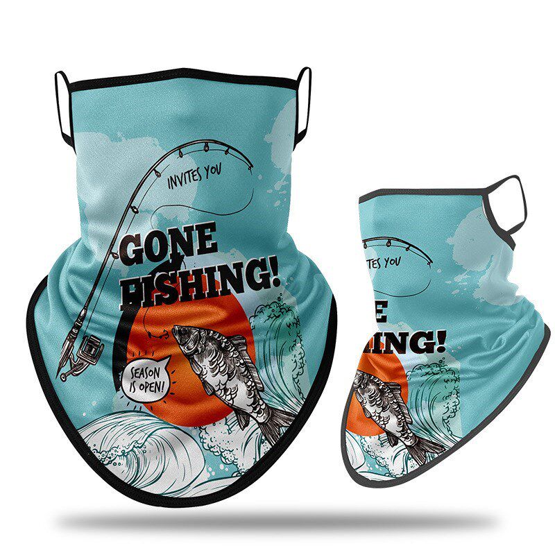 Windproof Fishing Scarves Face Bandana Sun Protection scarf