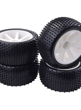 4Pcs 1/10 RC Buggy ires yre and Wheels Rims for HSP Hongnor