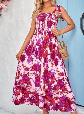 Women Clothing Spring Summer 2023 New Casual Print Sleeveles