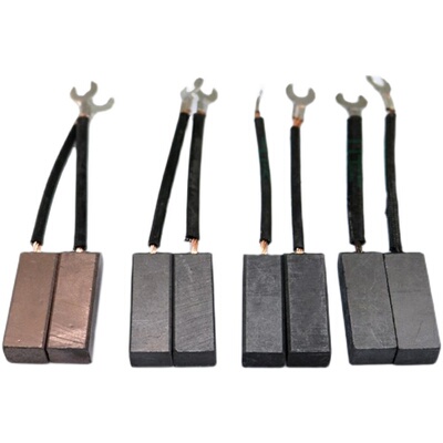 碳刷直流马达电机小通用电机碳刷大全精品石墨配件铜电机碳刷10