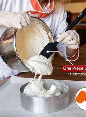 Food Grade Non Stck Butter Cookng Slcone Spatula Set Hea