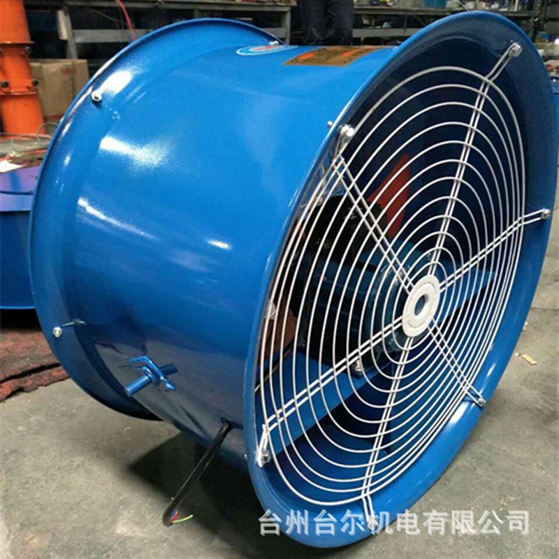 厂SF轴流式风机SF6-42.2KW低噪声轴流式通风机圆形管道厨房排烟排