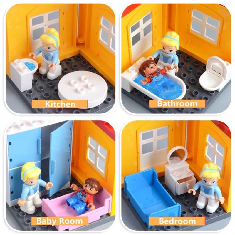 Big Building Blocks Play House Furniture Accessories Indoor