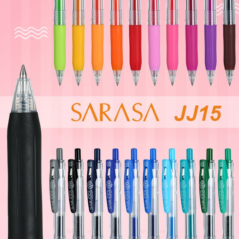 1Pcs   SARASA color gel gel pen JJ15-0.5mm 20 colors optiona