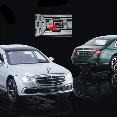 1:22 Maybach S400 Alloy Luxy Car Model Diecasts Metal Metal