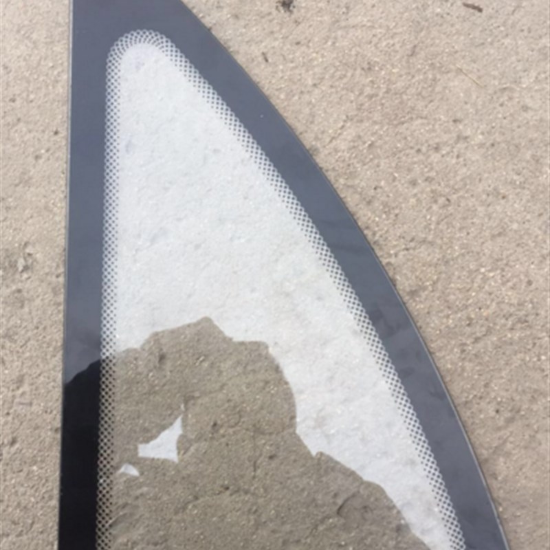 电动三轮车前后钢化挡风玻璃前门后门玻O璃三角后角异形玻璃