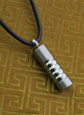 欧美项链男士圆柱体热销吊坠不锈钢情人节礼品饰品STN169/QN1537