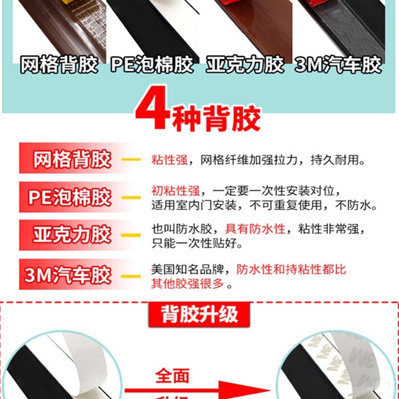 卧室封条隔音防水门下缝隙防风门底挡条门缝卫生底缝密封卫生间贴