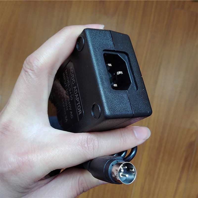 Xprinter芯烨XP370B 420B 450B热敏条码列印机电源线充电配接器