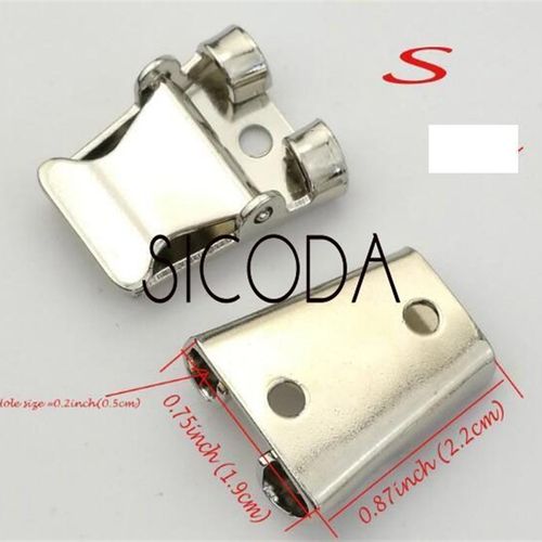 SICODA 12pcs Bola Tie buckle diy Bolo Tie fixing buckle garm