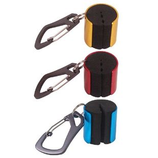 Clamp Device with Fishing Waist Hanging Carabiner Belt Rod