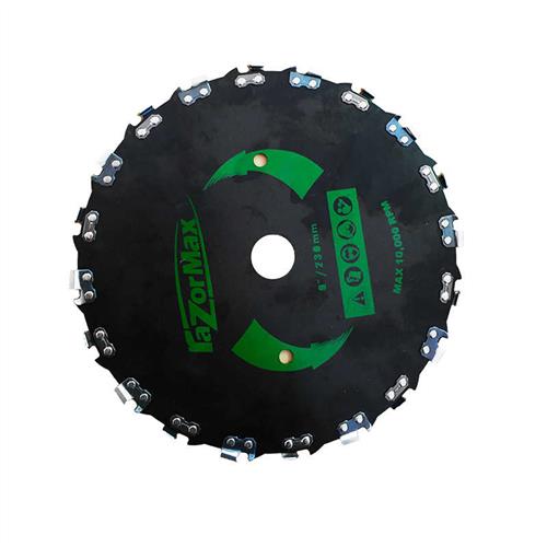 汽油割灌机锯树刀片打小竹木头电动除草机配件割草机直角链条锯片