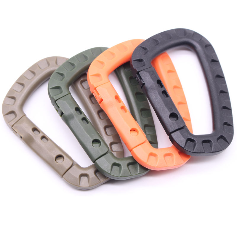 PC Link Carabiner Climb Clasp Clip Hook Backpack Molle