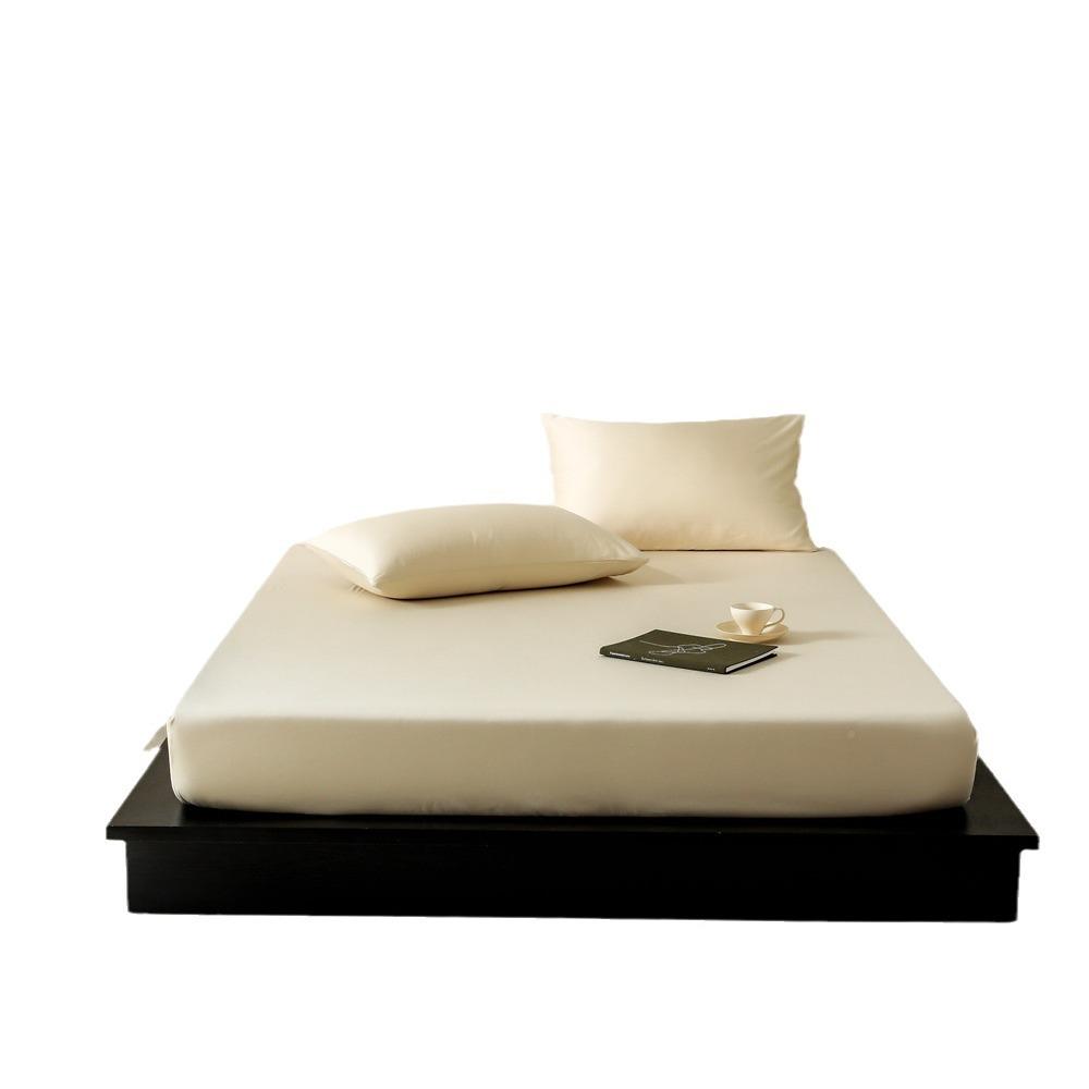 丝SWSW棉磨毛床笠枕床套单件全棉加厚床罩垫护罩防尘保床单套天防