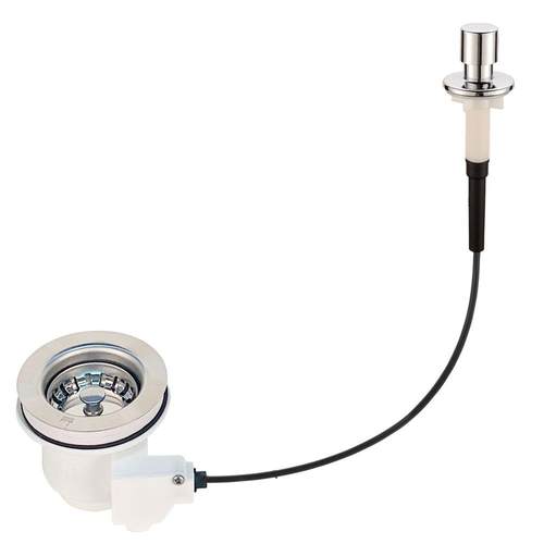 拖把池台控下水开关小口径拖布池拖把桶按压自动排水配件带过滤网