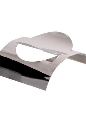 简约创意不锈钢水果盘装饰家居客厅餐桌茶几轻奢摆件收纳托盘