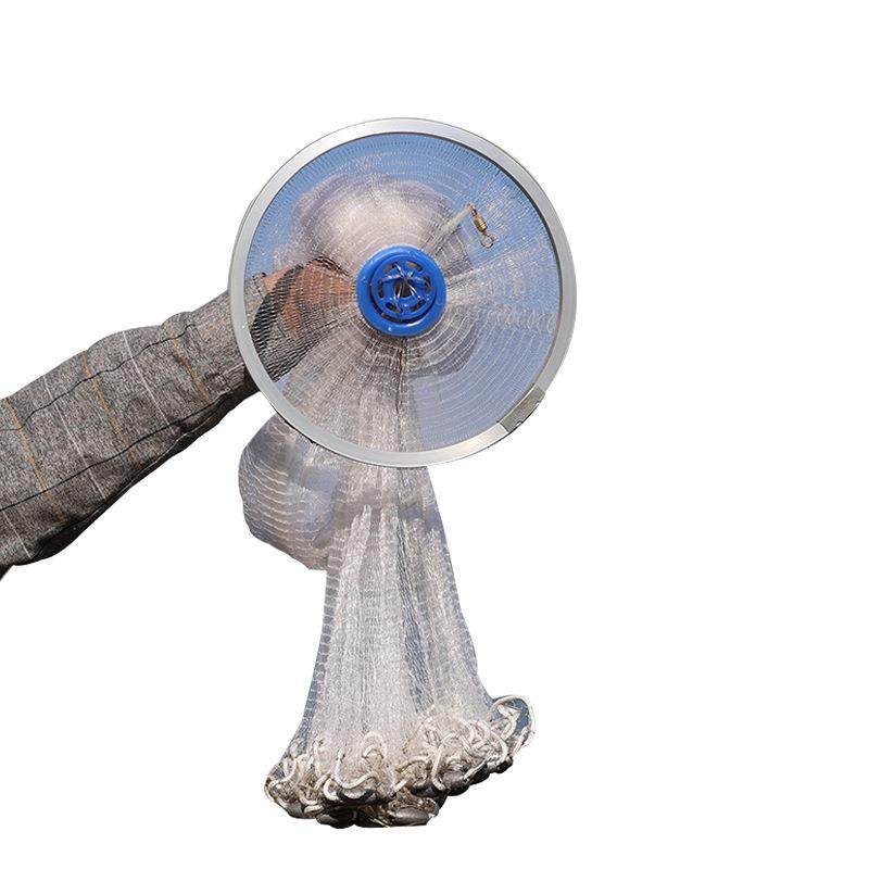 撒网飞盘式手抛网易抛网铝圈手撒网渔网旋网大号鱼网捕鱼网,户外/登山/野营/旅行用品,鱼护,淘宝优惠券,粉丝福利购,淘宝优惠卷