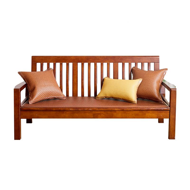 严禾藤7.2选新式沙发夏垫实木沙发凉席垫夏季冰丝p中e藤用席夏天