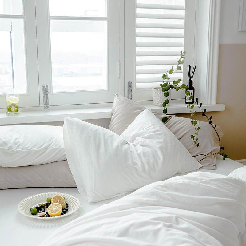 浅绿淡绿色针织纯棉床单舒适透气被单月白天竺棉单人双人床笠床罩,床上用品,床单,淘宝优惠券,粉丝福利购,淘宝优惠卷