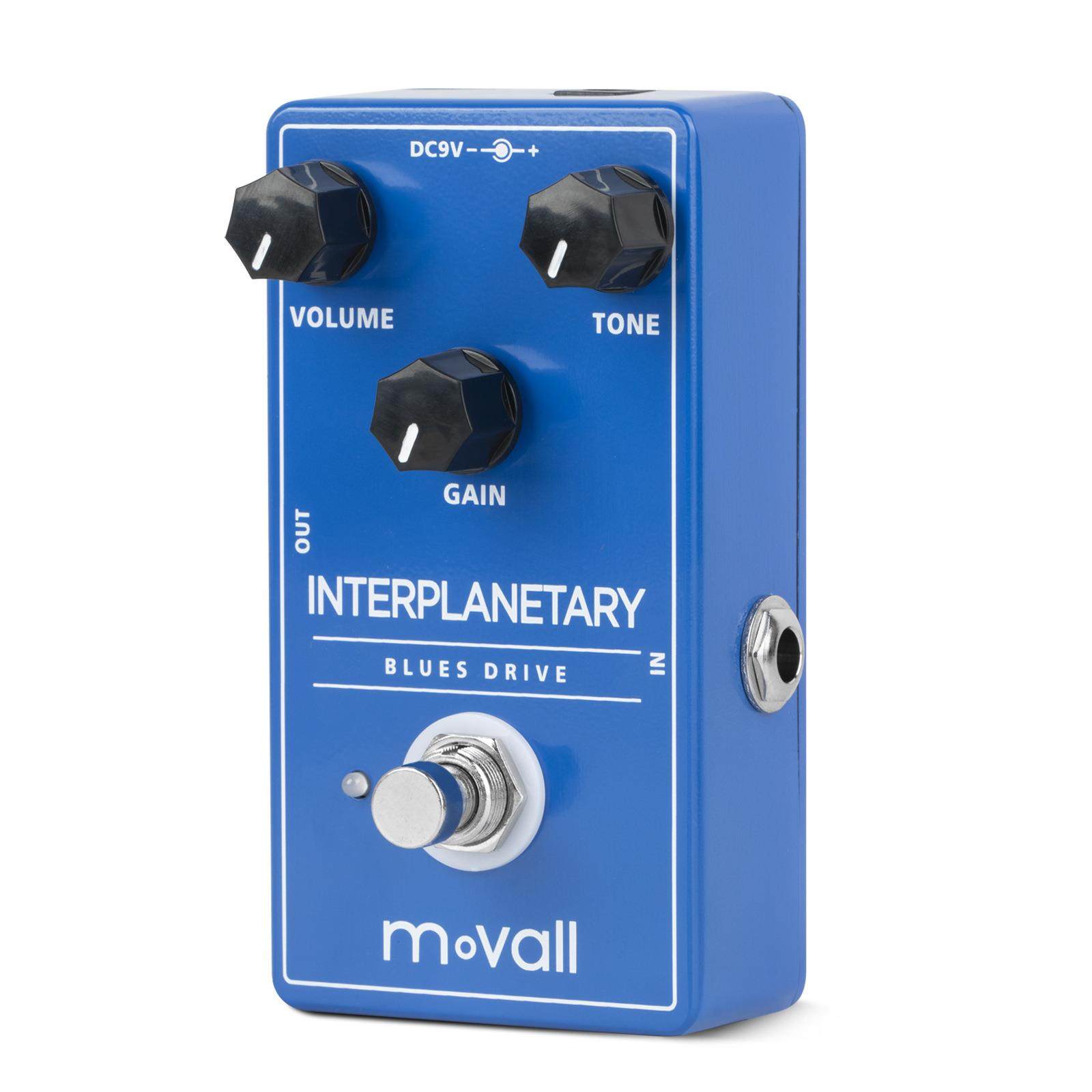 MP100星际Blues单块效果器过载踏板