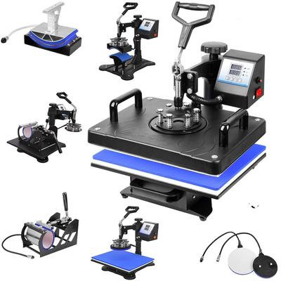 29*8推拉五合一组合印花logoT恤烫画机热印机压烫机烤帽杯热转机