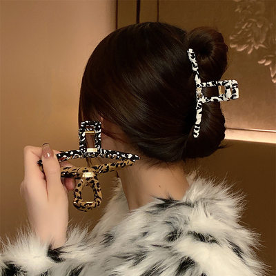 推荐Korean Style Women Hair Claws Elegant Acrylic Hairpin Cl