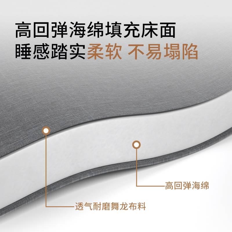 耐朴办公室单人午休折叠床躺椅家用简易便携式行军床成人午睡神器