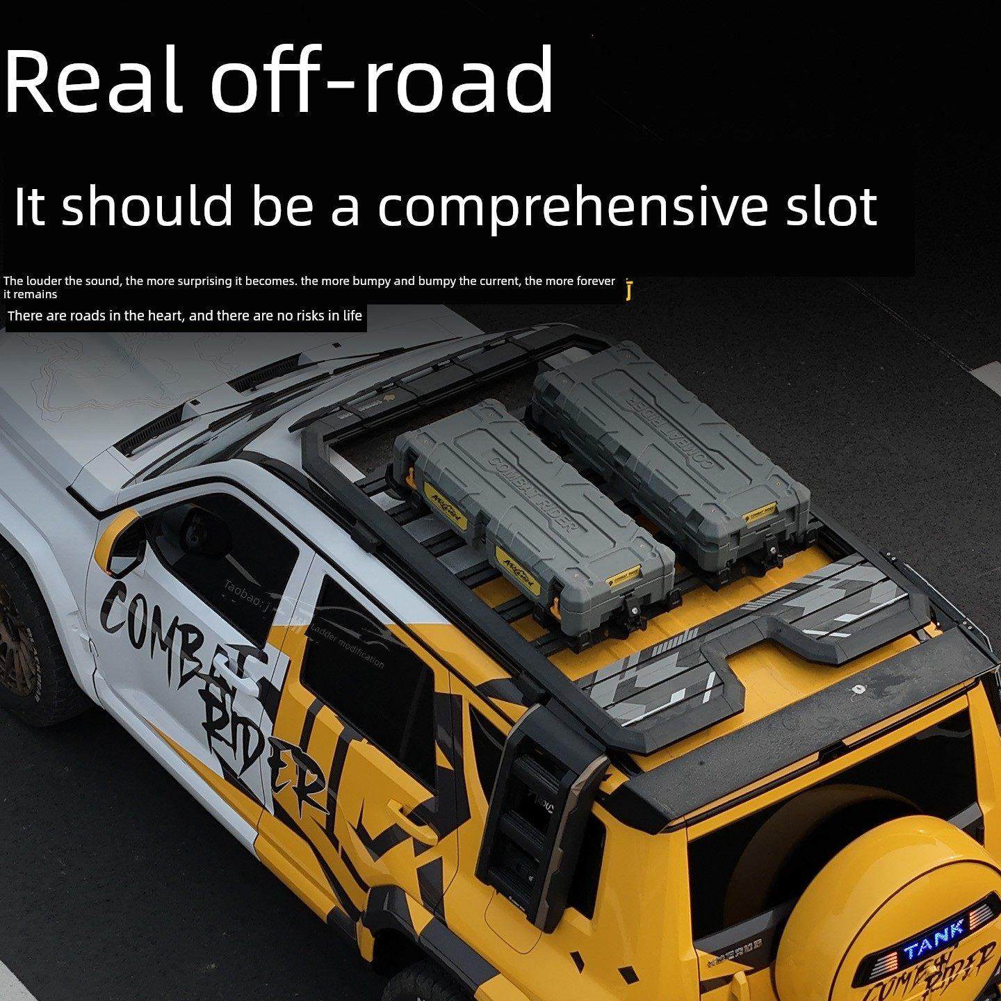 适用坦克500/700探险家车顶平台侧爬梯hi4-t改装守护行李架书包,汽车零部件/养护/美容/维保,车顶架/车顶箱/车顶平台,淘宝优惠券,粉丝福利购,淘宝优惠卷