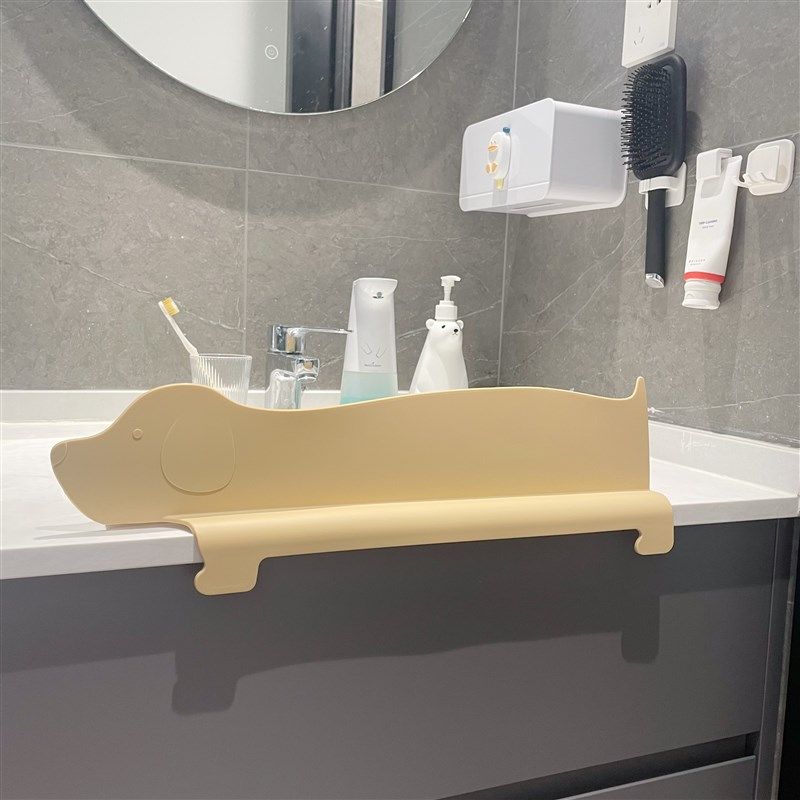 ins卡通狗狗防溅水隔板厨房水槽洗手台台面W挡水条阻水板,家庭/个人清洁工具,厨卫防水贴/条,淘宝优惠券,粉丝福利购,淘宝优惠卷