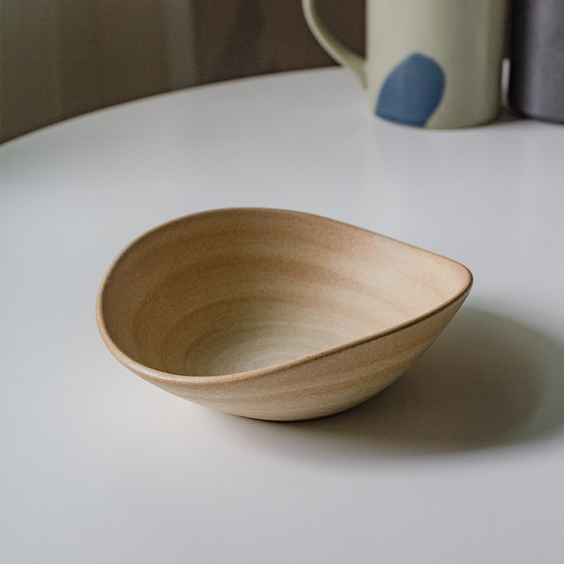 日式复古异形碗窑变m不规则冷菜碗饭厅小众陶瓷餐具个性沙拉碗汤,餐饮具,碗,淘宝优惠券,粉丝福利购,淘宝优惠卷