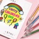 彩色闪光笔啫喱发g光亮晶晶流沙银光变色笔记手账标记笔专用珠光