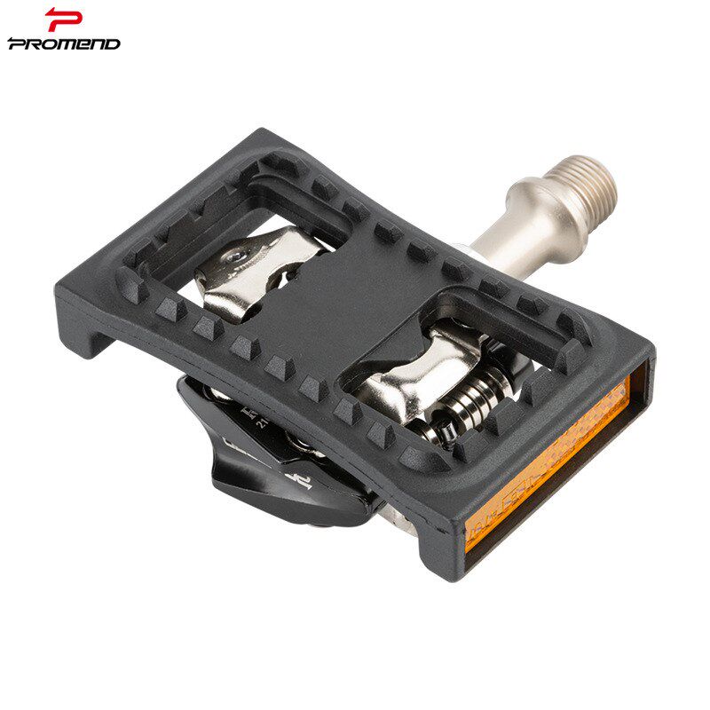 自行车脚踏扣片山地自行车锁踏尼龙带反光L片转换片锁踏转平踏配