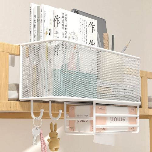 免钉置物架床边挂篮宿舍神器好物上铺学生M寝室床上挂式零食收纳