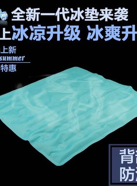 防滑冰垫汽车夏天凉坐垫降温凝胶冰砂坐垫夏季狗狗冰Y凉垫水垫包
