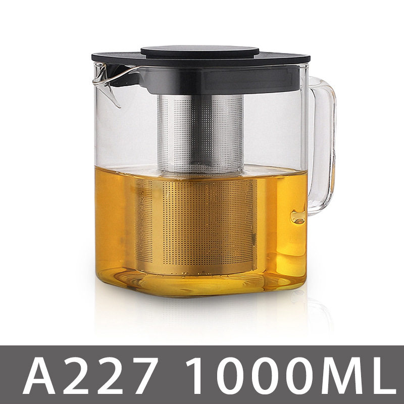 泡茶壶可明火直烧耐n热玻璃壶煮茶直火烧水壶黑晶炉专用加热泡水