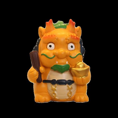 国潮风生肖龙手办吉祥物龙生九子家居桌面L摆件蛋糕装饰新年会礼