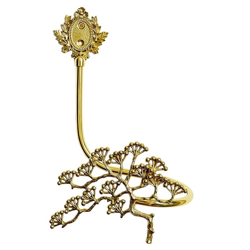 松树纯铜挂钩植物黄铜窗帘美式装饰挂物J法式复古绑带欧式植物墙,居家布艺,挂钩/挂球,淘宝优惠券,粉丝福利购,淘宝优惠卷