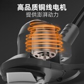 YAT亚特YT6926电动割草机小型家用除草充电式 多功能锂电打草神器