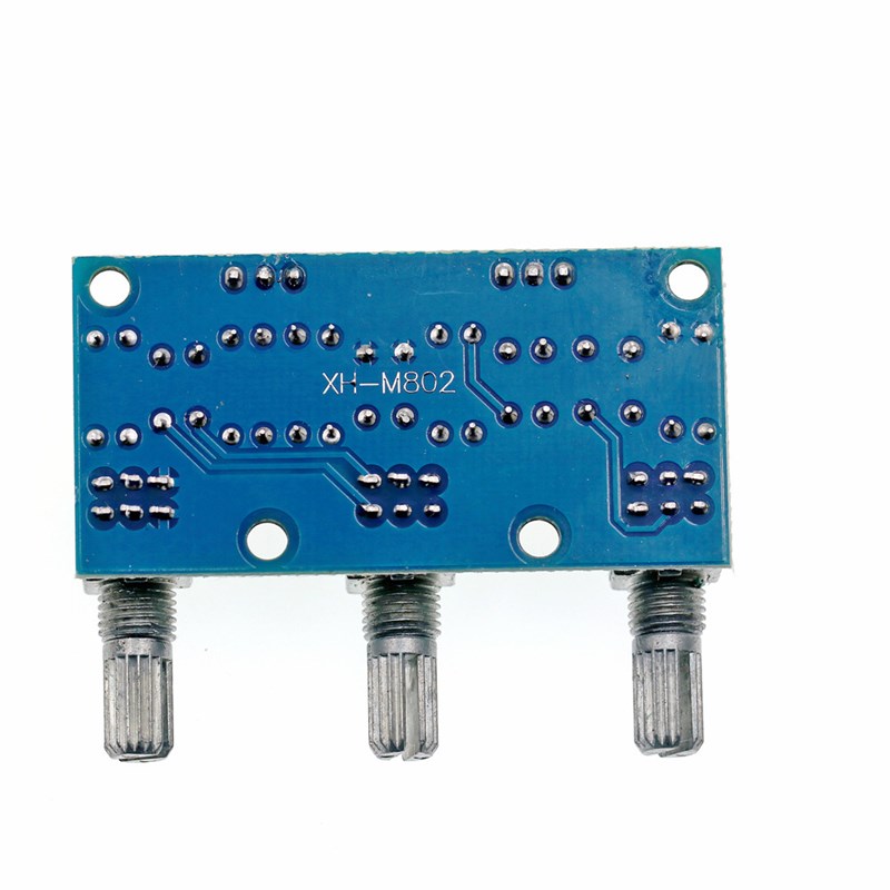 XH-M802 无源调音板前级板前置板音调板高低音调节HIFI发烧级成品图片