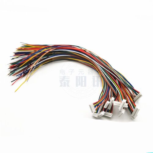 1.25mm1.27mm1.5mm单头电子连接线端子线2p3p4p5p6p7p89101112Pin