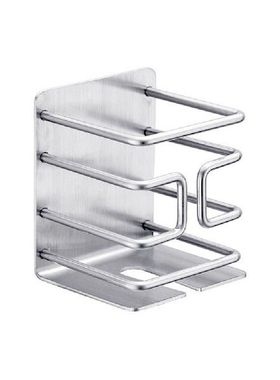 Stand Shaver Holder Stainless Steel Self Adhesive Wall Mount