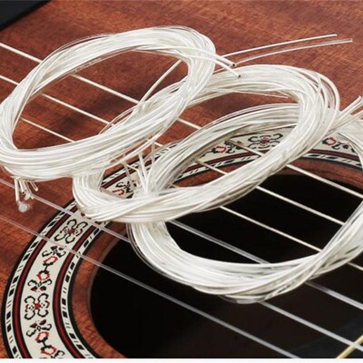 极速6pc Guitar Strings Classical Nylon Classical Strings Sil