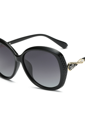 太阳镜 女 防紫外线新款时尚复古偏光镜大框驾驶太阳眼镜潮墨镜女