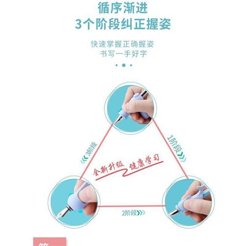 易握中性笔握笔器 矫正器成年人初中生大小学生钢笔圆珠笔纠正儿