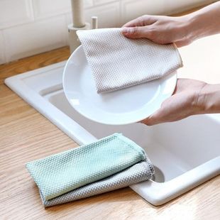 Anti Fish Efficient 新品 Rags Grease TraceKitchen Wiping