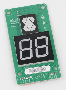 电梯外呼显示板KVL392  A3N72807AP01外呼板适用于巨人通力配件