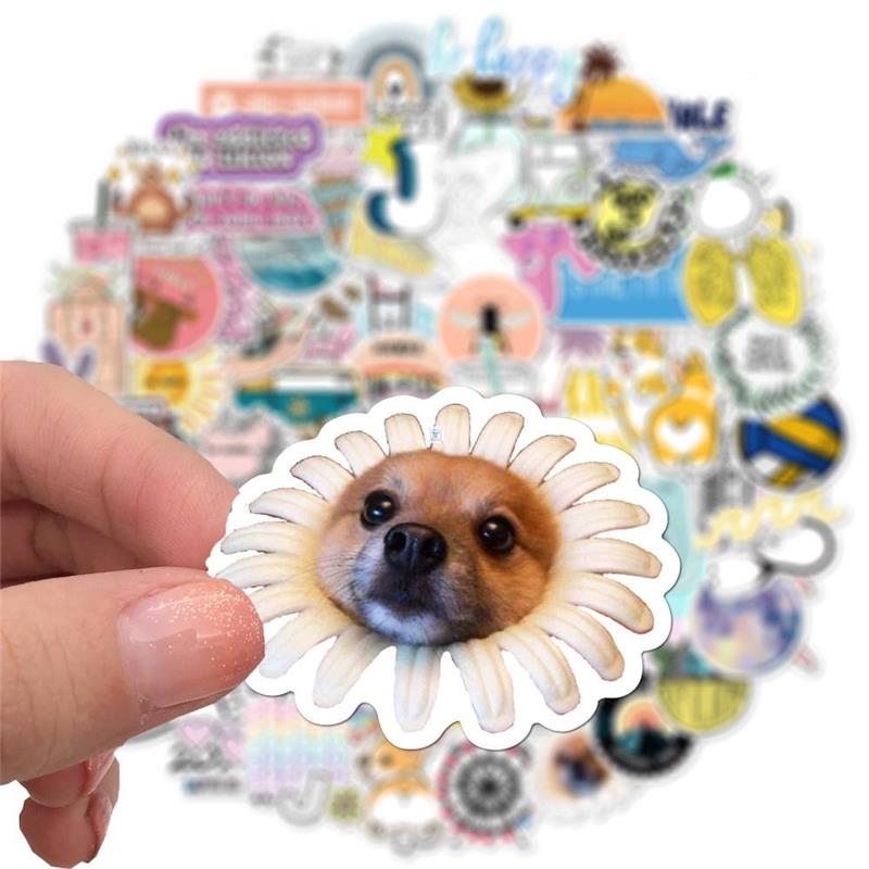 10pcs Vsco G0rl tcSkerWaterproof Skat10335eboard Sc rapbook