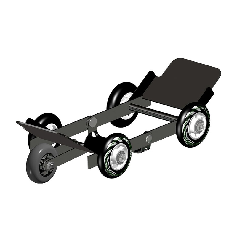 电动车助推器电瓶机车推车器移车神器应急万向轮助力推车爆瘪胎